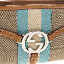 مملوكة مسبقًا Gucci GG Mini Canvas Pochette