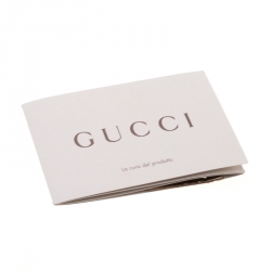 Pre Owned Gucci Bronze Guccissima Patent Leather Large Emily Chain Shoulder Bag