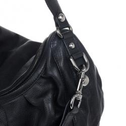 Pre Owned Gucci Black "Icon Bit" Shoulder Bag 