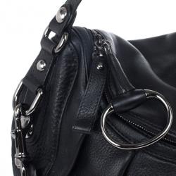 Pre Owned Gucci Black "Icon Bit" Shoulder Bag 