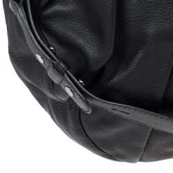 Pre Owned Gucci Black "Icon Bit" Shoulder Bag 