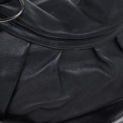 Pre Owned Gucci Black "Icon Bit" Shoulder Bag 