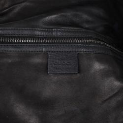 Pre Owned Gucci Black "Icon Bit" Shoulder Bag 