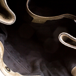 مملوكة مسبقًا Gucci Moss Green Guccissima Leather Jockey Hobo