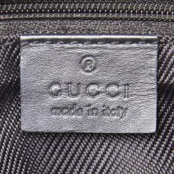 Gucci Gray GG Canvas Tote Bag