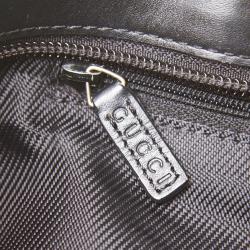 Pre Owned حقيبة يد غوتشي كانفاس GG رمادية