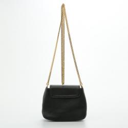 Pre Owned Gucci 1973 Mini Leather Shoulder Bag