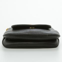 Pre Owned Gucci 1973 Mini Leather Shoulder Bag