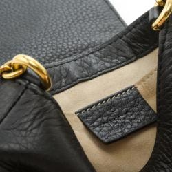 Pre Owned Gucci 1973 Mini Leather Shoulder Bag