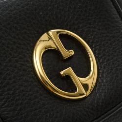 Pre Owned Gucci 1973 Mini Leather Shoulder Bag