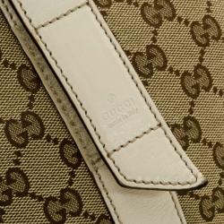 Pre Owned Gucci Monogram Medium Perforated Shopper