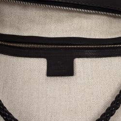 Pre Owned Gucci Leather Braided  Limited Edition Tote