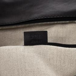 Pre Owned Gucci Leather Braided  Limited Edition Tote