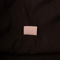 Pre Owned Gucci Beige GG Canvas Pink Web Tote Bag