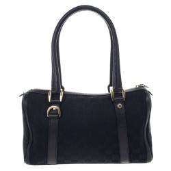 مملوكة مسبقًا Gucci Monogram Small Abbey Boston