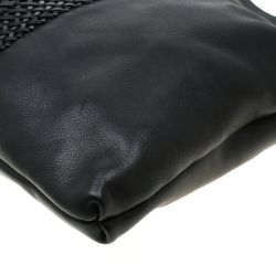 مملوكة مسبقًا Gucci Black Leather Medium Handmade Shoulder Bag