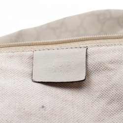 مملوكة مسبقًا حقيبة يد غوتشي سوكي متوسطة جلد غوتشيسيما بيج