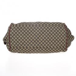 مملوكة مسبقًا Gucci Diamante Canvas Sukey Dome Bag