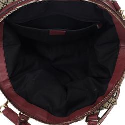 مملوكة مسبقًا Gucci Diamante Canvas Sukey Dome Bag