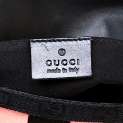 مملوكة مسبقًا حقيبة كلتش غوتشي سلسلة ويب هورسبيت توم فورد إصدار محدود صغيرة ساتان وكانفاس GG وردية/ سوداء