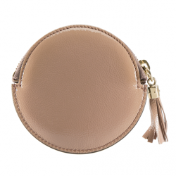 Gucci Dark Beige Patent Leather Soho Coin Purse