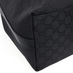 Pre Owned Gucci Original Black GG Canvas Hobo
