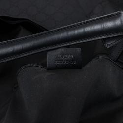 Pre Owned Gucci Original Black GG Canvas Hobo