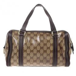 Pre Owned Gucci Duchessa Medium Boston Bag
