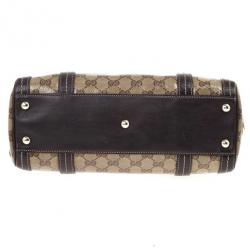 Pre Owned Gucci Duchessa Medium Boston Bag