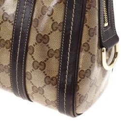 Pre Owned Gucci Duchessa Medium Boston Bag