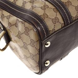 Pre Owned Gucci Duchessa Medium Boston Bag