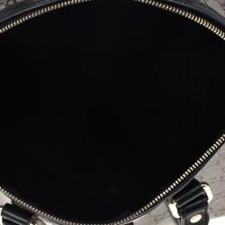 مملوكة مسبقًا Gucci Grey Crystal Lame Joy Boston Satchel