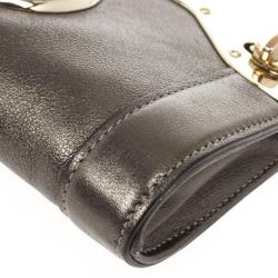 Pre Owned Gucci GG Metallic Starlight Clutch