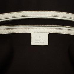Gucci Monogram Canvas Web Detail Briefcase