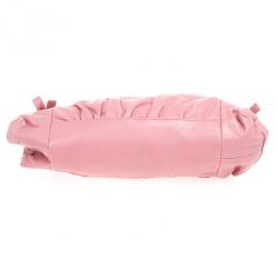 Pre Owned Gucci Pink Leather ‘Hysteria’ Large Tote