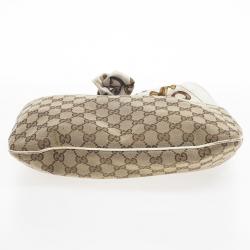 Pre Owned Gucci Horsebit Scarf Hobo 