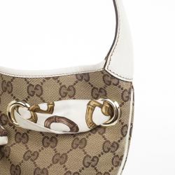 Pre Owned Gucci Horsebit Scarf Hobo 