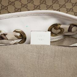 Pre Owned Gucci Horsebit Scarf Hobo 