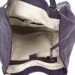 مملوكة مسبقًا Gucci Leather Large Soho Shoulder Bag