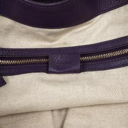 مملوكة مسبقًا Gucci Leather Large Soho Shoulder Bag