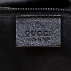 مملوكة مسبقًا Gucci Black Monogram Canvas New Ladies Web Medium Tote  