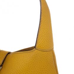 مملوكة مسبقًا Gucci Mustard Medium Jackie O Shoulder Bag