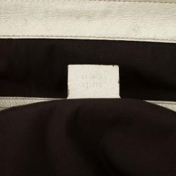 Pre Owned Gucci Beige Monogram Treasure Boston Bag
