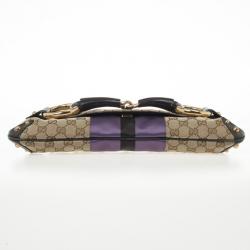 مملوكة مسبقًا Gucci Tom Ford Monogram Horsebit Chain Clutch Bag