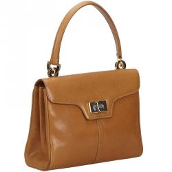 Gucci Light Brown Vintage Leather Everyday Bag