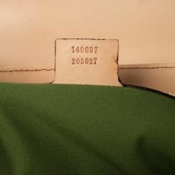 مملوكة مسبقًا Gucci Flora Print Bamboo Satchel Bag