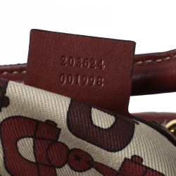 مملوكة مسبقًا Gucci Copper GG Leather Guccissima Pelham Studded Hobo