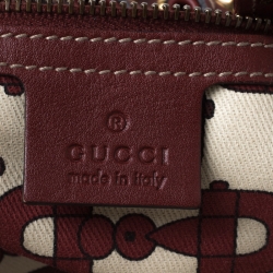 مملوكة مسبقًا Gucci Copper GG Leather Guccissima Pelham Studded Hobo