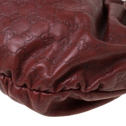 مملوكة مسبقًا Gucci Copper GG Leather Guccissima Pelham Studded Hobo