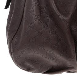 Pre Owned Gucci Guccissima Leather 'Hysteria' Hobo Handbag